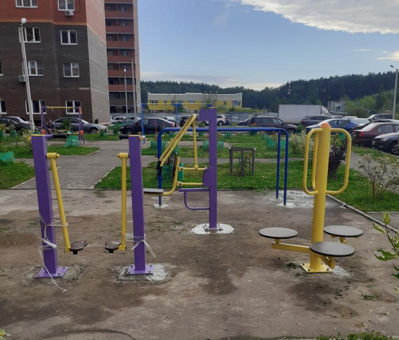 Монтаж спортивного оборудования в Сургуте в Сургуте