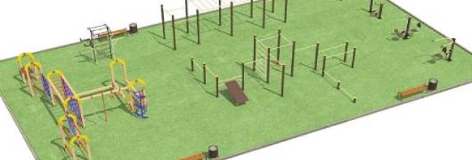 Проект спортивной площадки для любого возраста в Сургуте
