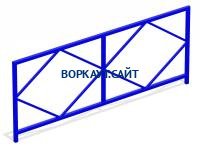 Ограждение площадки МАФ 5001 в Сургуте