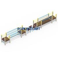 Детский спортивный комплекс Двойной мостик ДСК 3115 в Сургуте