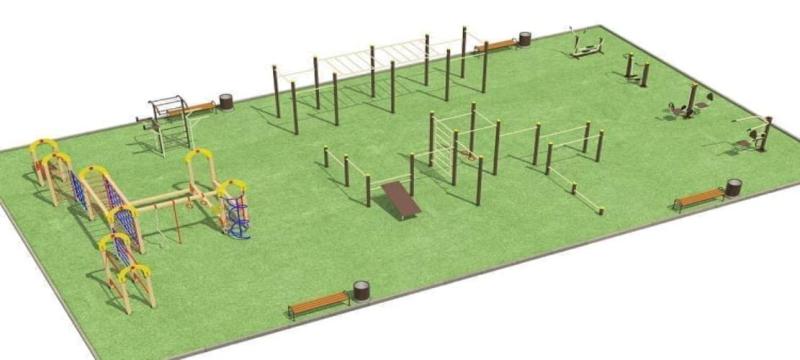 Проект спортивной площадки для любого возраста - 1 096 200 рублей. в Сургуте