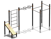 Спортивный комплекс воркаут ВС-74 в Сургуте