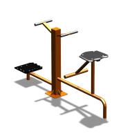 Уличный тренажер "Твистер стоя Твистер сидя" УТ323 в Сургуте