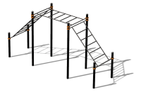 Спортивный комплекс воркаут ВС-192 в Сургуте