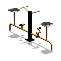 Уличный тренажер  "Вело двойной"   УТ211 в Сургуте