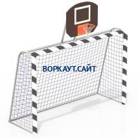 Ворота с баскетбольным щитом СИО 3512 в Сургуте Ворота с баскетбольным щитом СИО 3512 в Сургуте