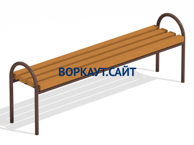 Лавочка парковая МАФ 1603 в Сургуте