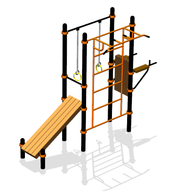Спортивный комплекс воркаут ВС-78 в Сургуте
