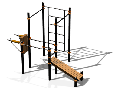 Спортивный комплекс воркаут ВС-82 в Сургуте
