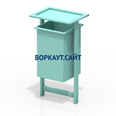 Урна с крышкой МАФ 1631 в Сургуте