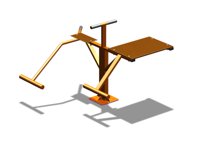 Уличный тренажер "Пресс Гиперэкстензия" УТ327 в Сургуте