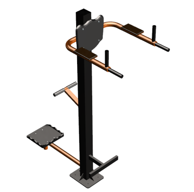 Уличный тренажер "Брусья Пресс Твистер" УТ345 в Сургуте