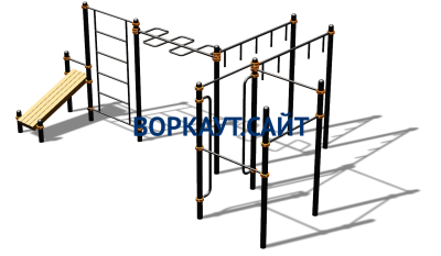 Спортивный комплекс воркаут ВС-195 в Сургуте