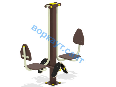 Уличный тренажер "Жим ногами горизонтальный " УТ 003 в Сургуте