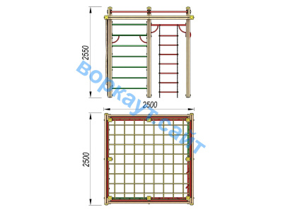 Детский спортивный комплекс ДСК 3110 в Сургуте Детский спортивный комплекс ДСК 3110 в Сургуте