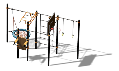 Спортивный комплекс воркаут ВС-104 в Сургуте