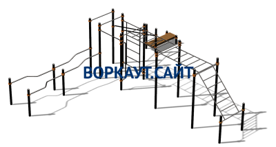 Спортивный комплекс воркаут ВС-199 в Сургуте