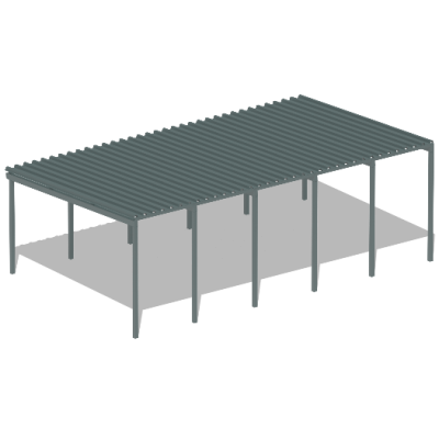 Большой теневой навес трибун МАФ 4131 в Сургуте
