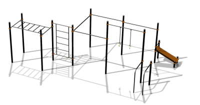 Спортивный комплекс воркаут ВС-153 в Сургуте