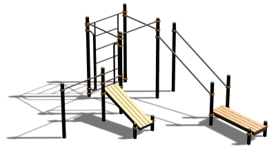 Спортивный комплекс воркаут ВС-198 в Сургуте