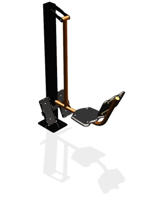 Уличный тренажер "Жим ногами одинарный" УТ 110 в Сургуте Уличный тренажер "Жим ногами одинарный" УТ 110 в Сургуте