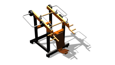 Силовой уличный тренажер  "Жим вверх"  УТ421 в Сургуте