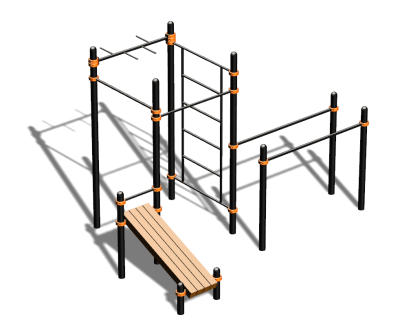 Спортивный комплекс воркаут ВС-91 в Сургуте