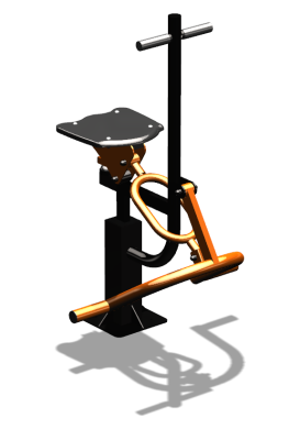 Уличный тренажер "Ковбой" УТ 107 в Сургуте