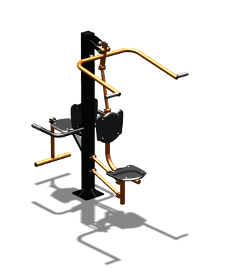 Уличный тренажер "Верхняя тяга Флекс" УТ325 в Сургуте