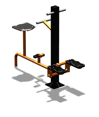 Уличный тренажер "Вело Степпер" УТ319 в Сургуте