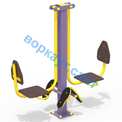 Уличный тренажер "Жим ногами горизонтальный " УТ 003 в Сургуте