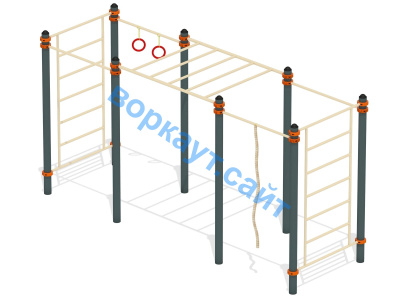 Воркаут комплекс гимнастический  ВС-24 в Сургуте