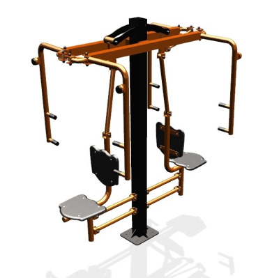 Уличный тренажер "Баттерфляй двойной"   УТ208 в Сургуте