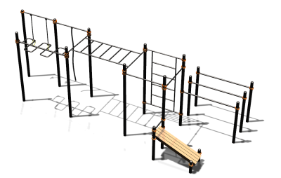 Спортивный комплекс воркаут ВС-77 в Сургуте