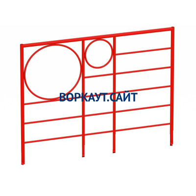 Шведская стенка с кольцами МАФ 3502 в Сургуте