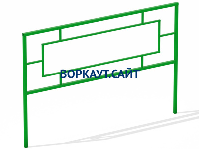 Ограждение площадки МАФ 5000 в Сургуте