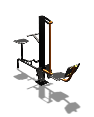 Уличный тренажер "Жим ногами Вело" УТ330 в Сургуте