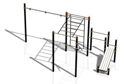 Спортивный комплекс воркаут ВС-87 в Сургуте