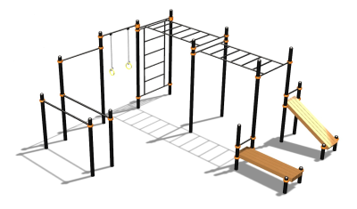 Спортивный комплекс воркаут ВС-71 в Сургуте