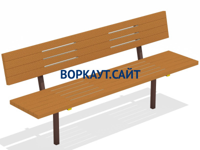 Диван уличный МАФ 1608 в Сургуте