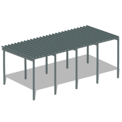 Теневой навес трибун МАФ 4130 в Сургуте