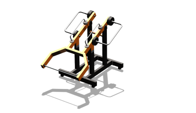 Силовой уличный тренажер  "Мультиштанга"  УТ417 в Сургуте