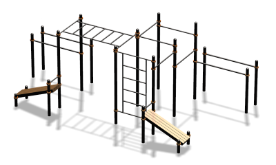 Спортивный комплекс воркаут ВС-100 в Сургуте