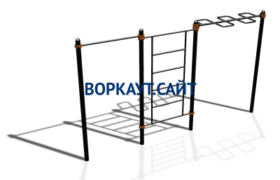 Спортивный комплекс воркаут ВС-129 в Сургуте