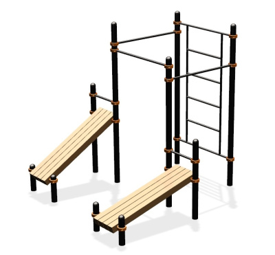 Спортивный комплекс воркаут ВС-42 в Сургуте