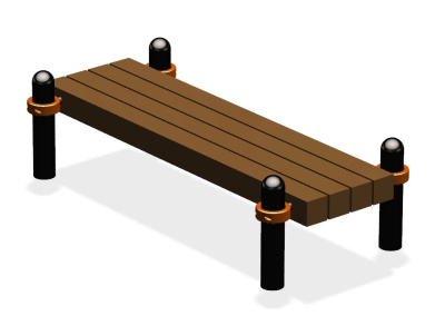 Воркаут скамья ВС-38 в Сургуте