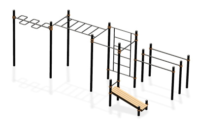 Спортивный комплекс воркаут ВС-57 в Сургуте