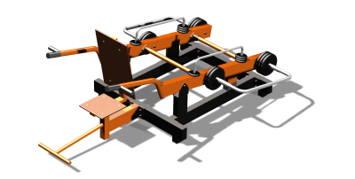 Силовой уличный тренажер  "Трицепс"  УТ424 в Сургуте
