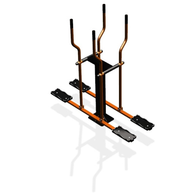 Уличный тренажер  "Лыжи двойные"   УТ210 в Сургуте