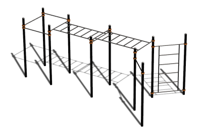 Спортивный комплекс воркаут ВС-118 в Сургуте